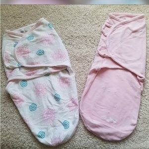 Set of 2 swaddles 0-3 months